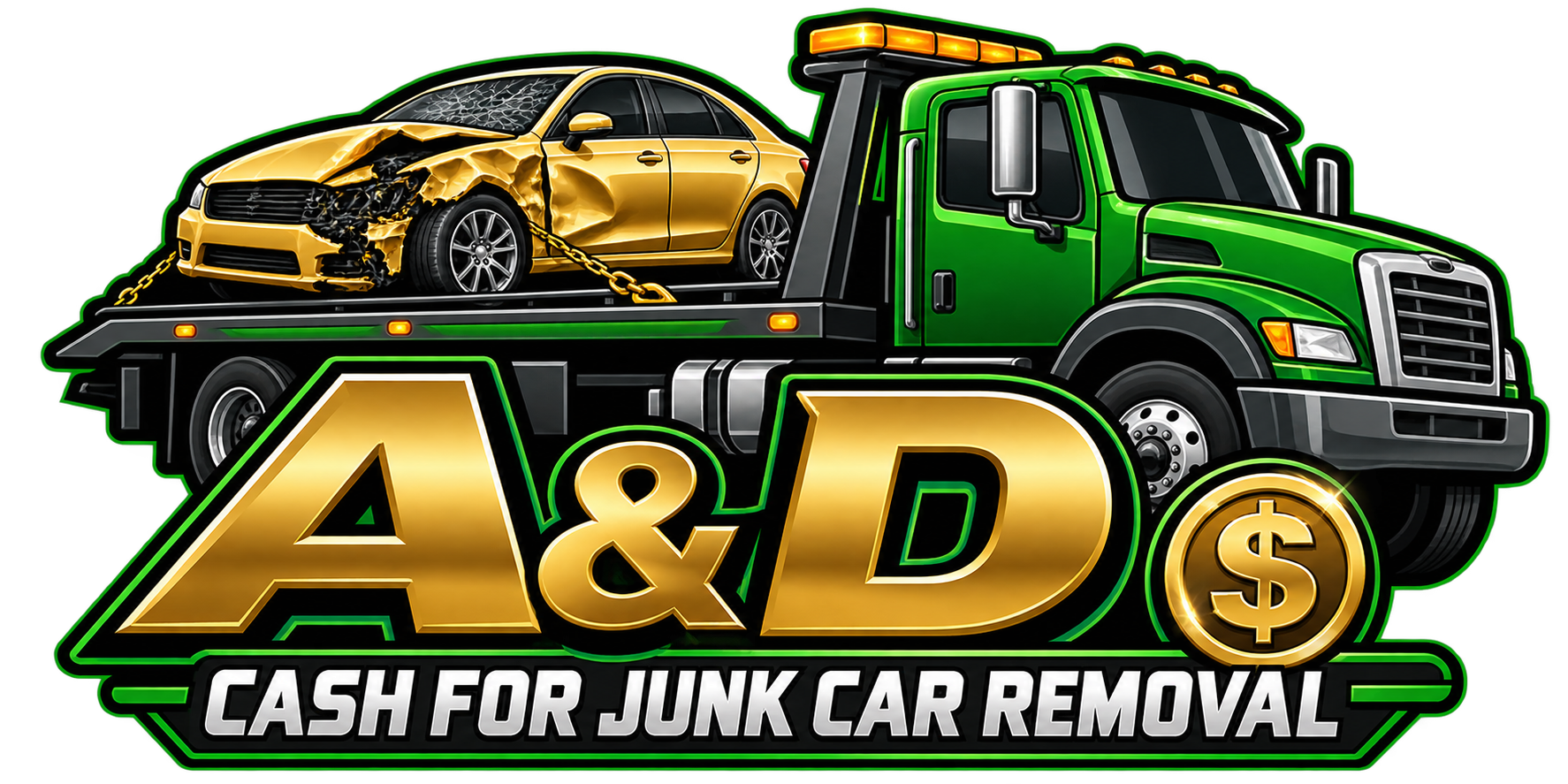A and D Cash For Junk Car Removal logo